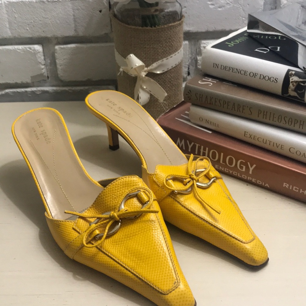 Kate Spade mules. Perfect for spring!